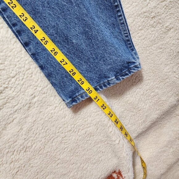 Wrangler 36x30 Medium Wash Regular Fit Straight Leg Denim Blue Jeans Western - Picture 6 of 7
